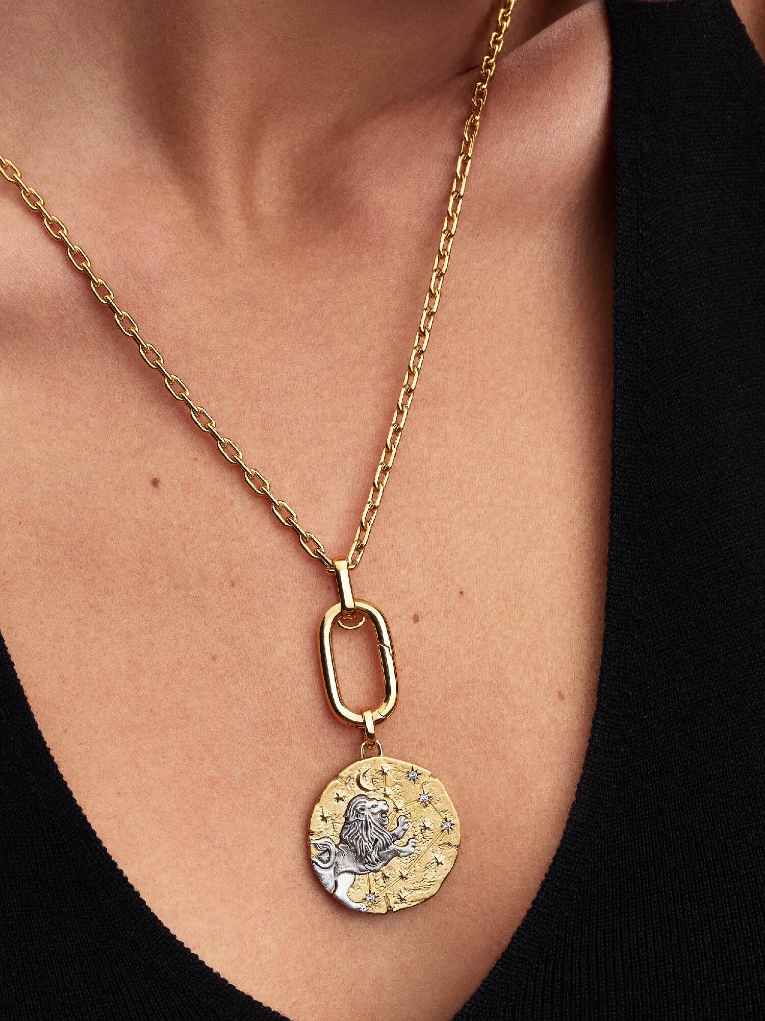Charm Medallón XL Zodiaco Leo