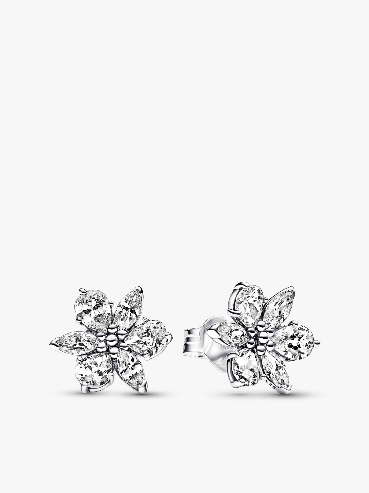 Pendientes de Botón Herbario Brillante
