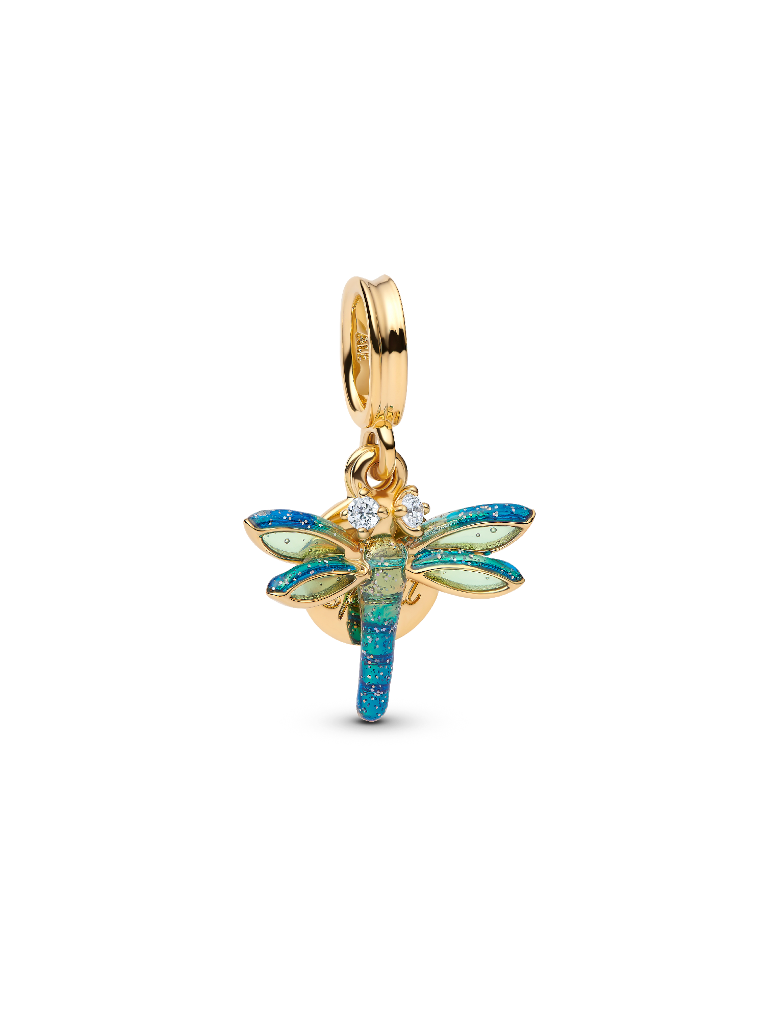 Charm Colgante Doble Libélula