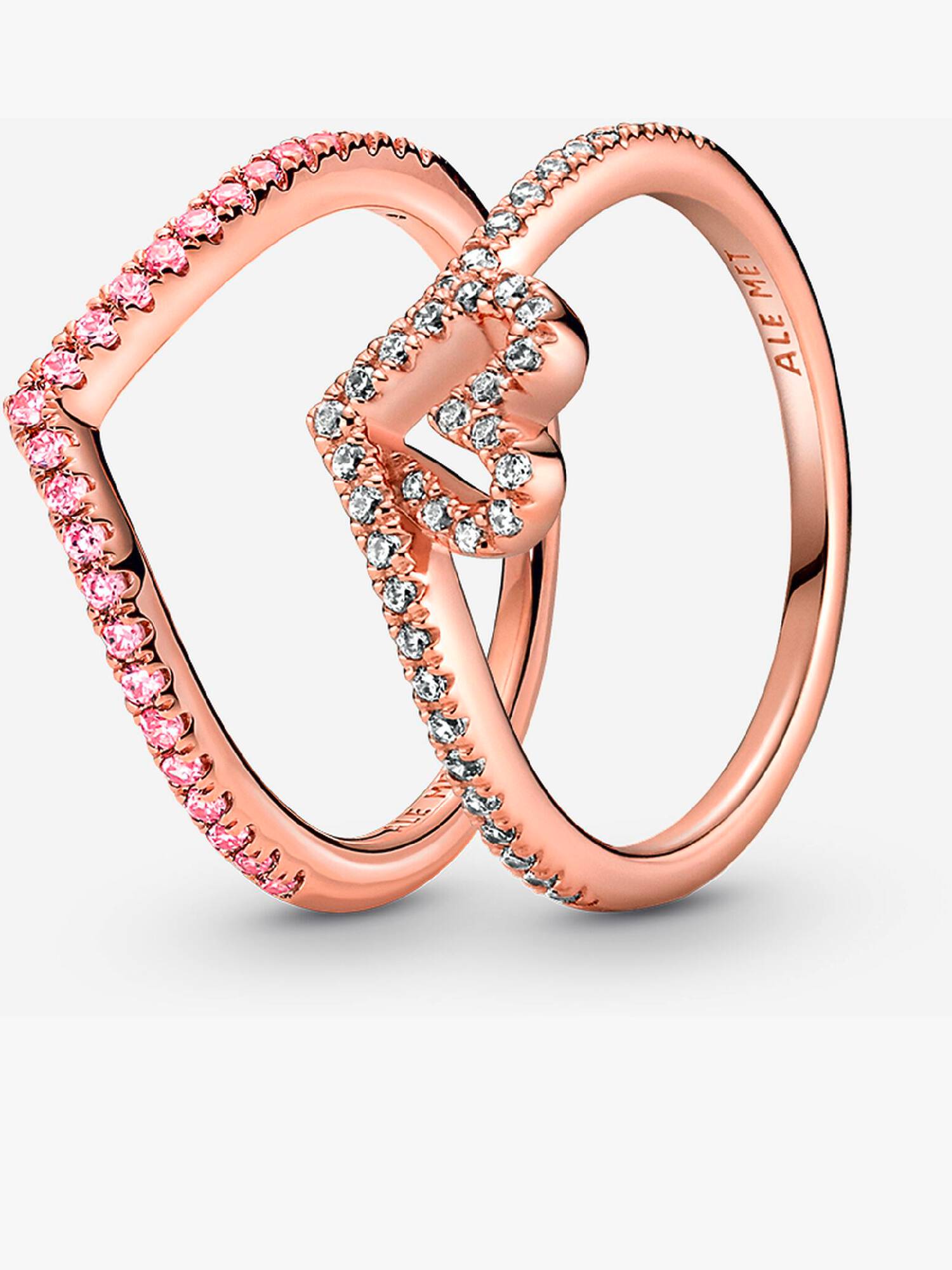 Conjunto de Regalo Wishbone Rosa Brillante
