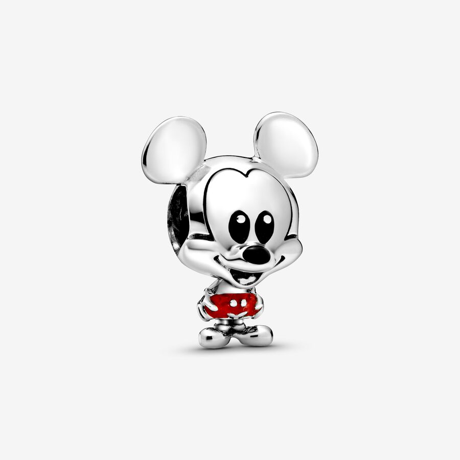 Charm Mickey Mouse Pantalones Rojos de Disney image number 0
