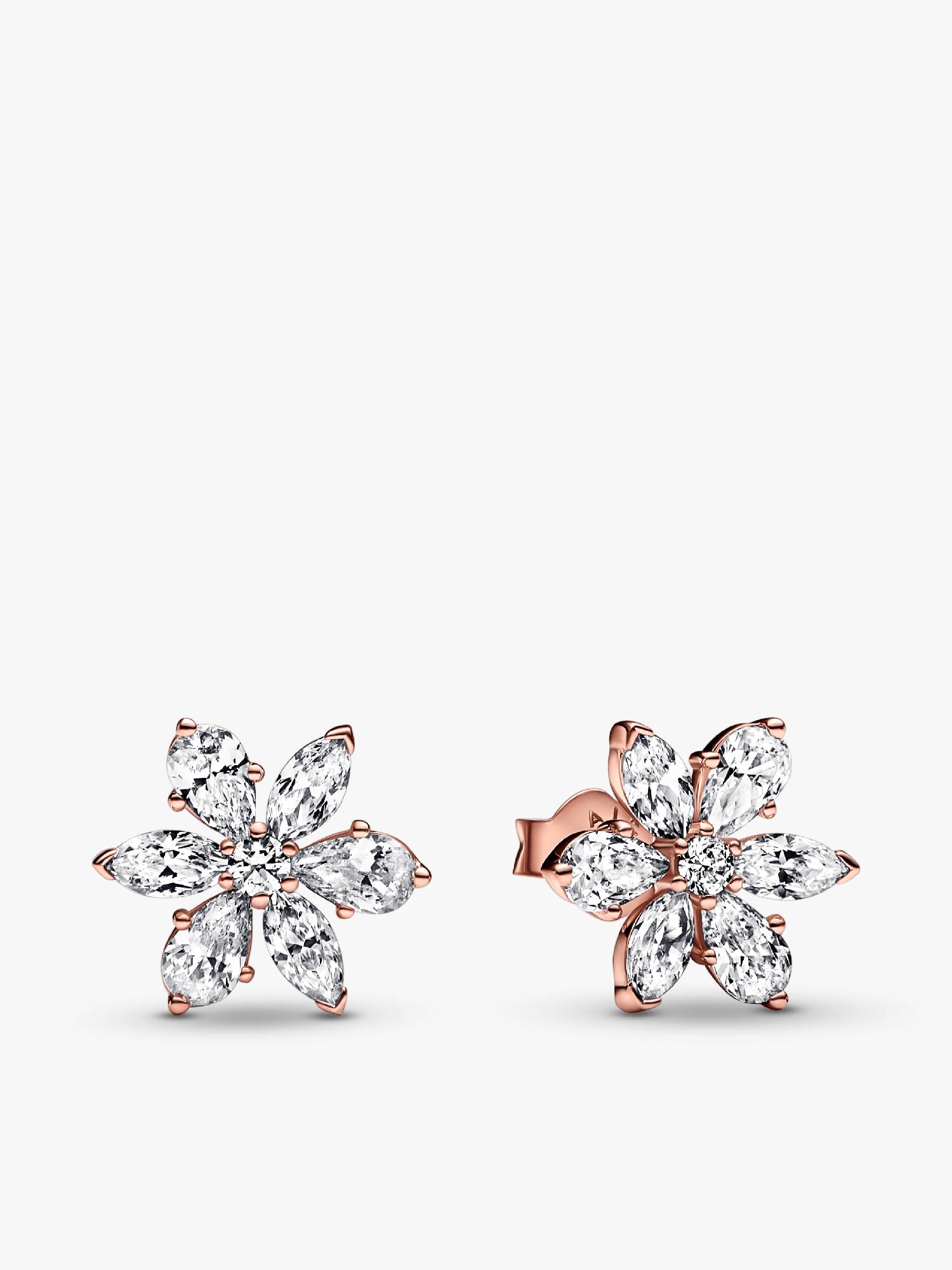 Pendientes de Botón Herbario Brillante