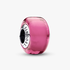 Charm Mini de Cristal de Murano Rosa Charm Mini de Cristal de Murano Rosa