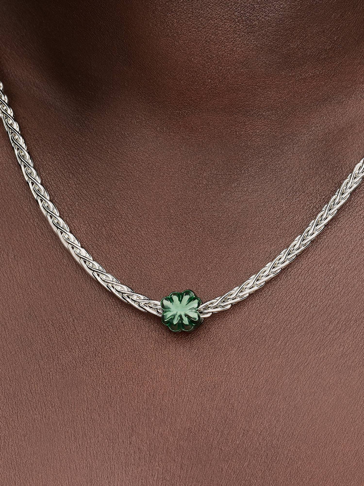 Charm Mini Trébol Verde