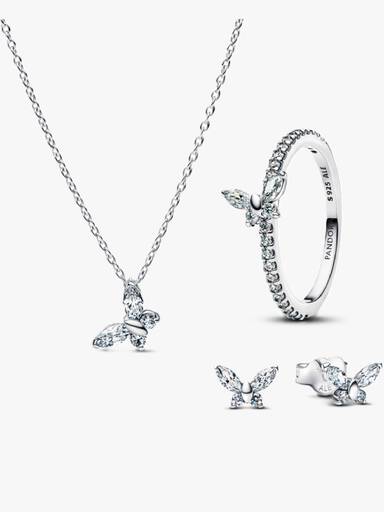 Conjunto de Joyería Mariposa Brillante