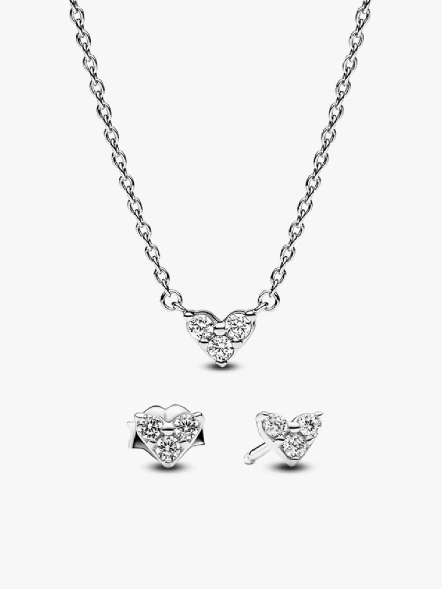 Conjunto de Regalo Corazón Triple Gema Timeless