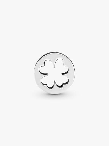 Charm en plata de ley Trébol en filigrana