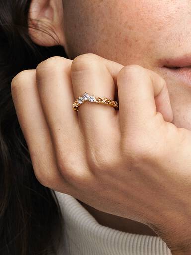 Anillo Tiara Real Remolino