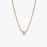 Collar de Cadena Corazón Triple Gema Collar de Cadena Corazón Triple Gema