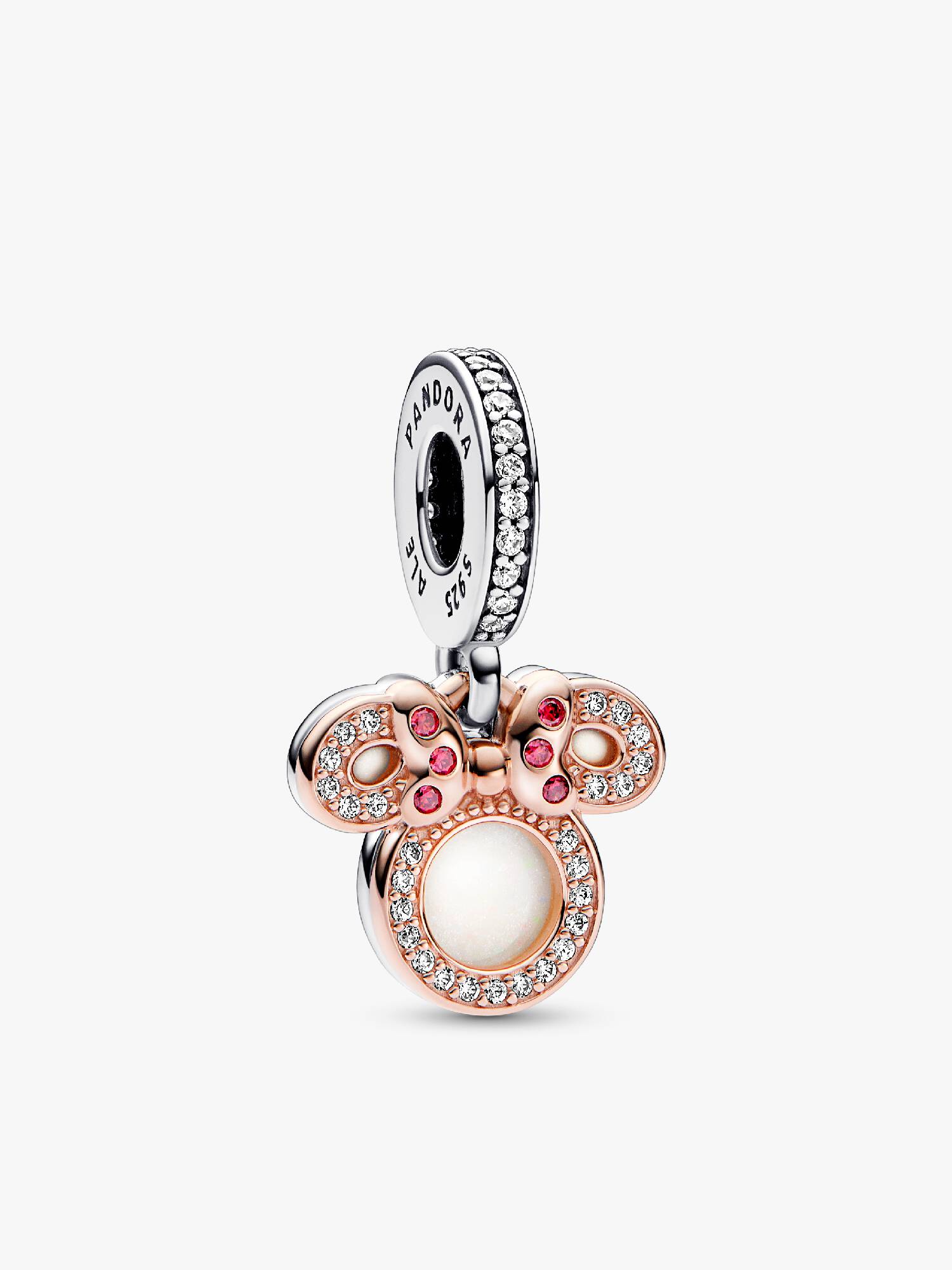 Charm Colgante Doble Silueta Minnie Mouse de Disney