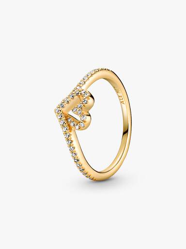 Anillo Corazón Brillante y Deseo