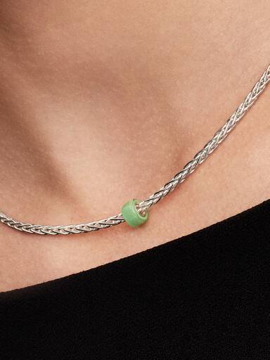 Charm Mini Cristal de Murano Verde