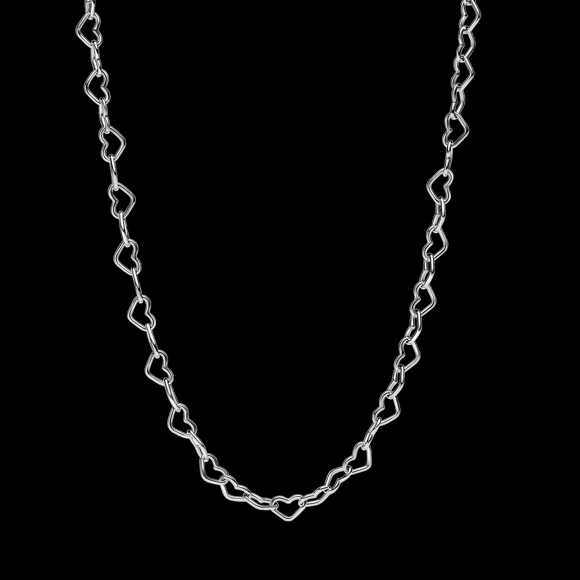 Pandora Collar Corazones Unidos en Plata de Ley | 70 cm