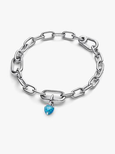 Charm MIni Colgante Corazón Color Turquesa