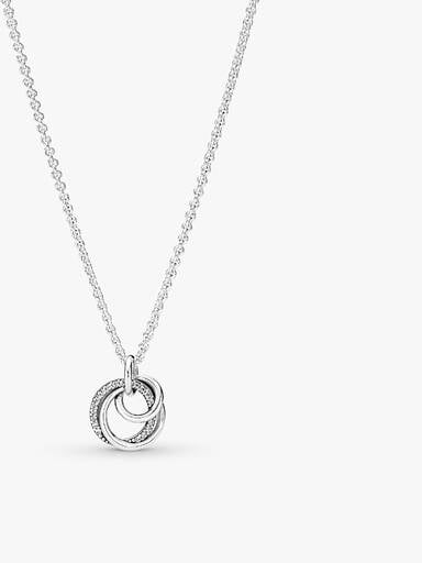 Conjunto de joyería Círculos de familia para siempre