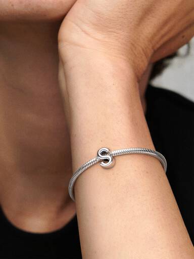 Charm en plata de ley Letra S