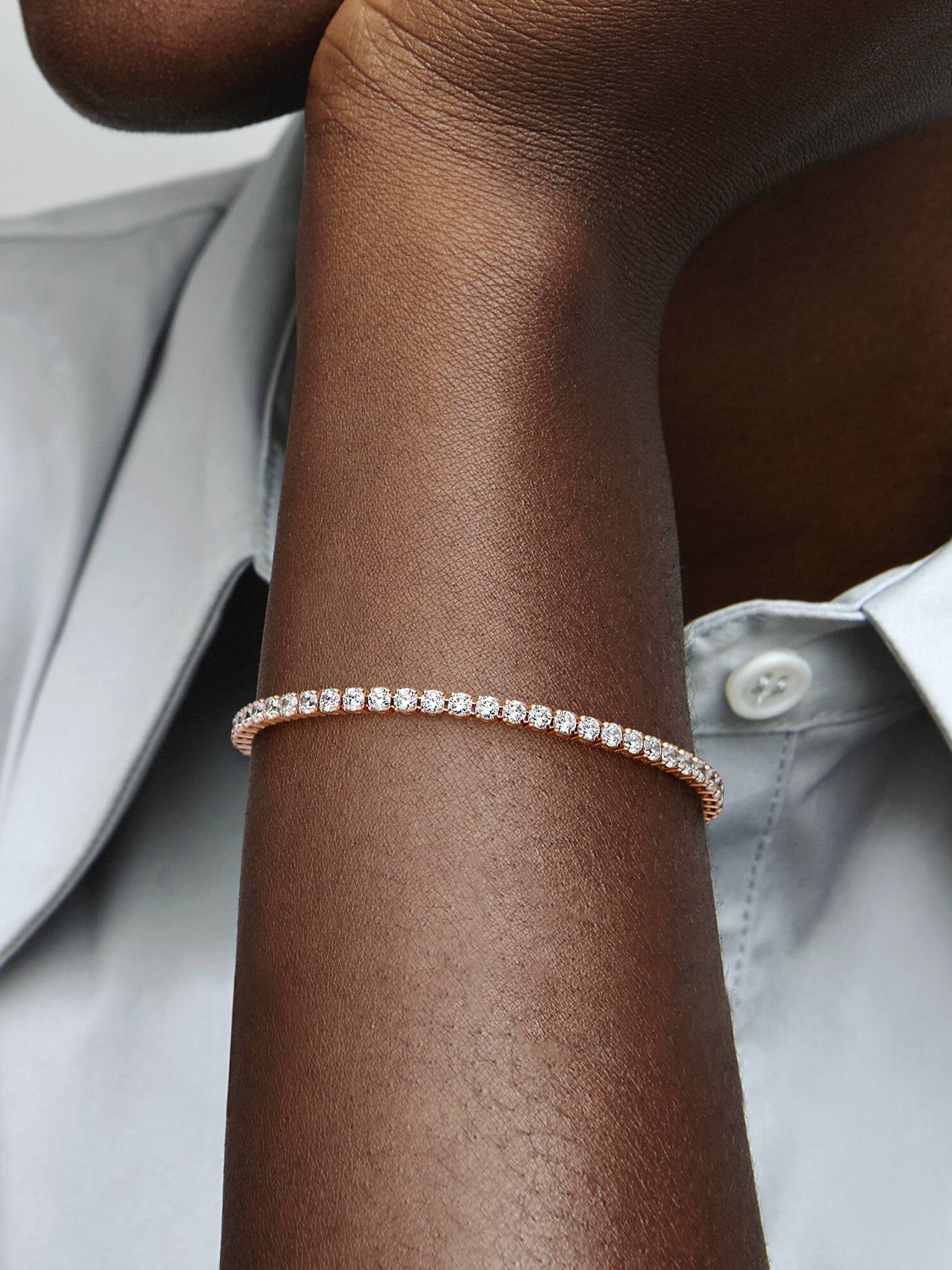 Pulsera de Tenis Brillante