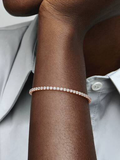 Pulsera de Tenis Brillante