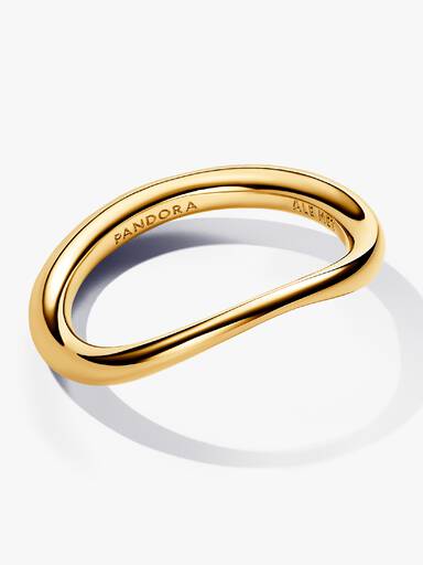 Anillo de Banda Forma Orgánica