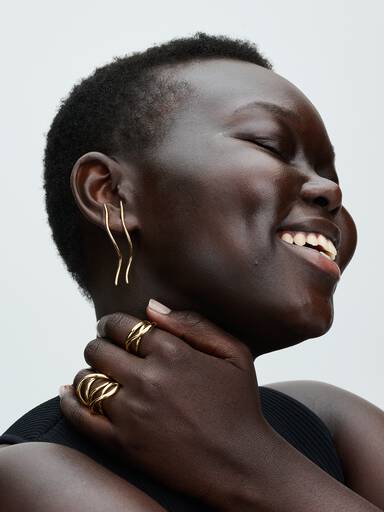 Anillo Infinito Forma Orgánica