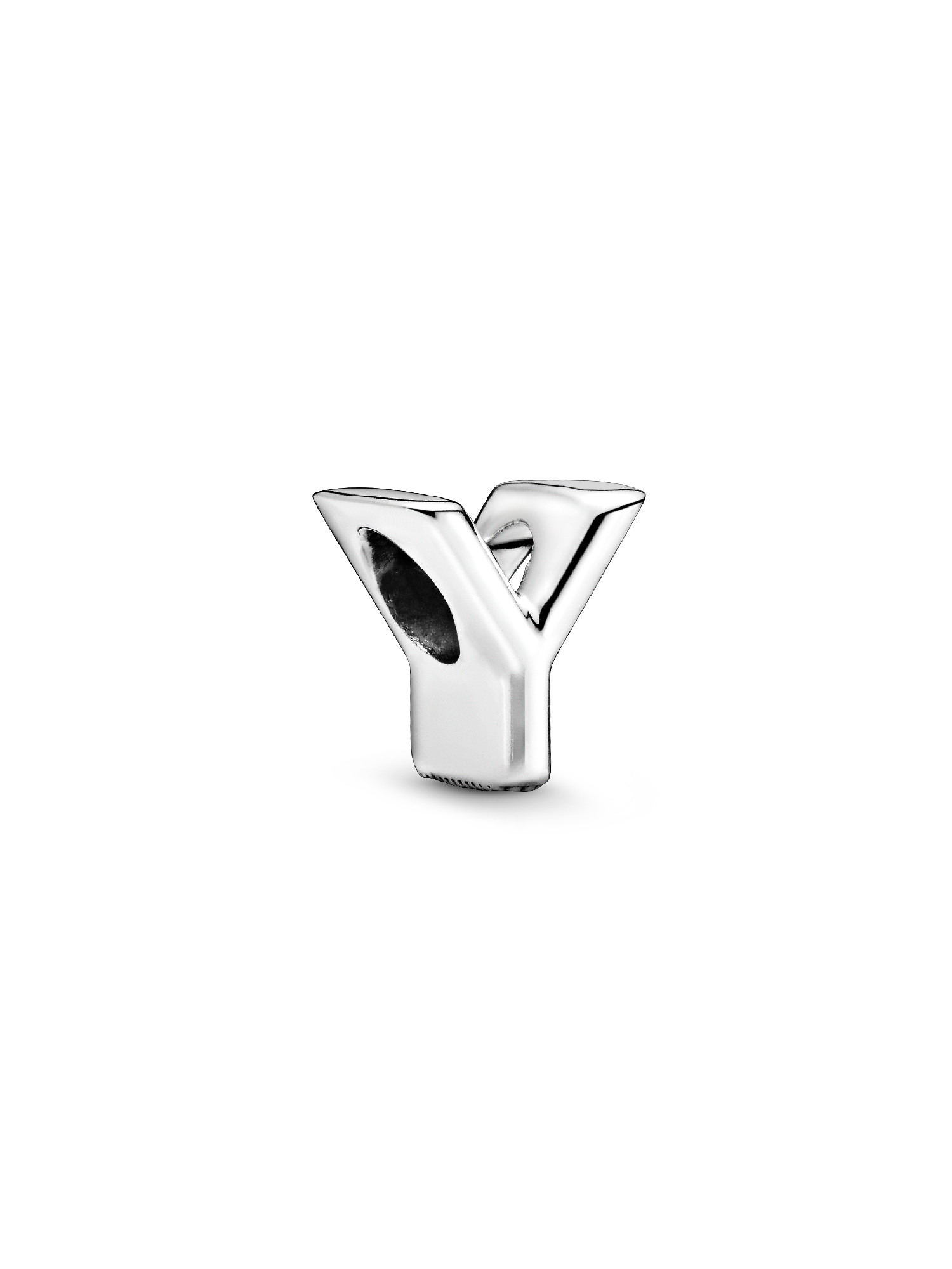 Charm en plata de ley Letra Y