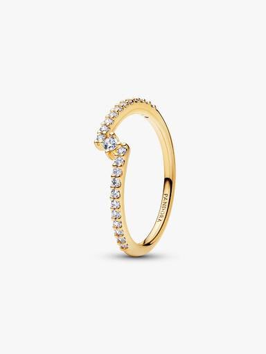 Anillo Abierto en Pavé Brillante
