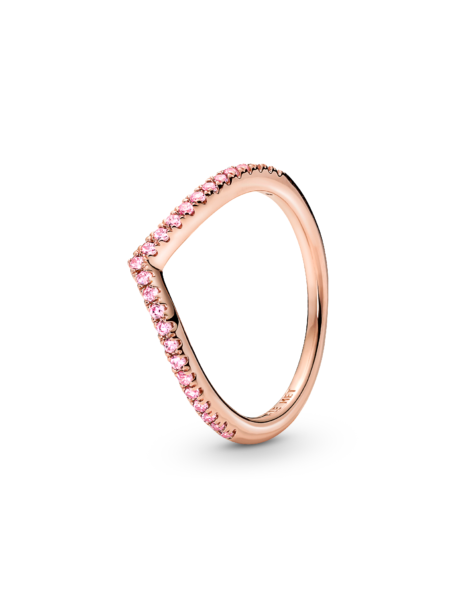 Anillo Deseo Reluciente Rosa
