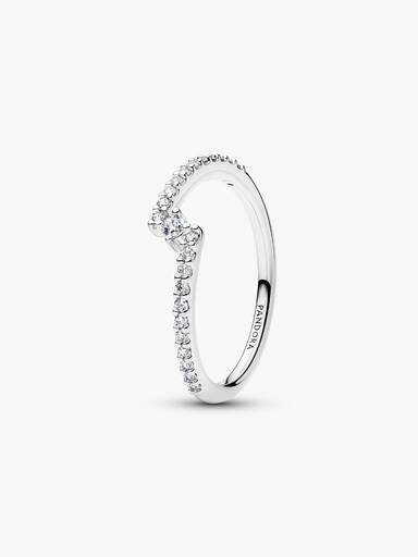 Anillo Abierto en Pavé Brillante