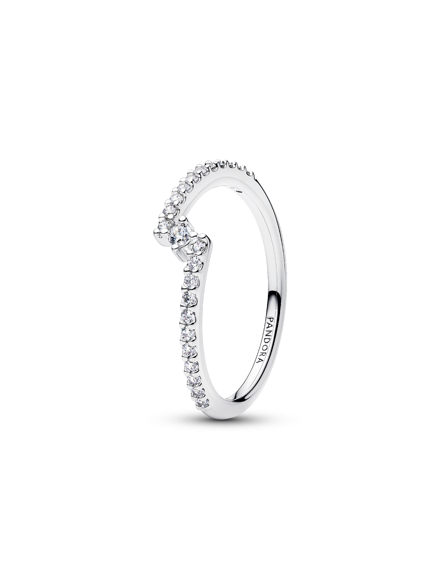 Anillo Abierto en Pavé Brillante