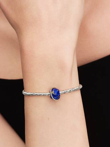 Charm Planeta Azul Celestial