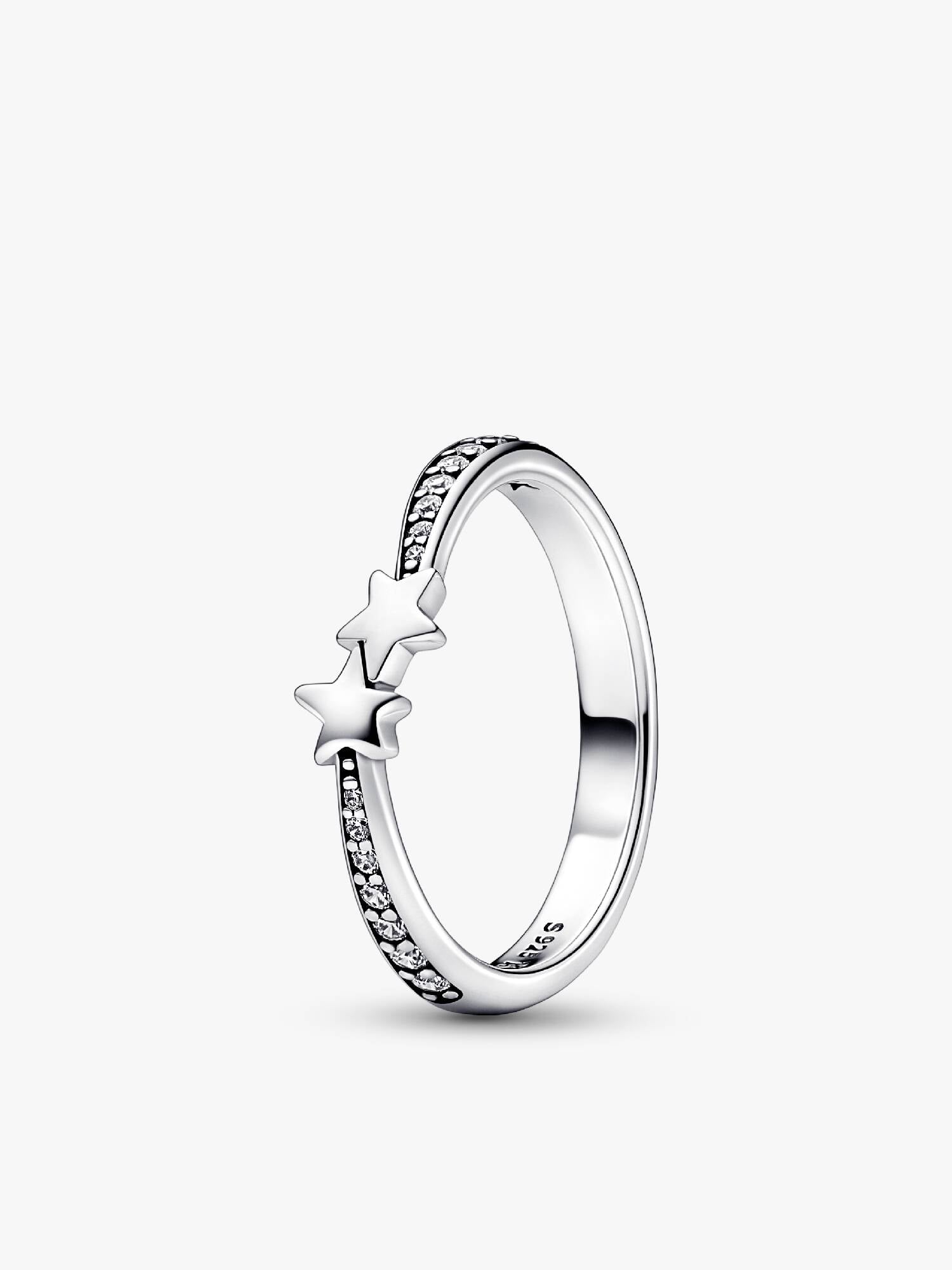 Anillo Brillante Estrella Fugaz