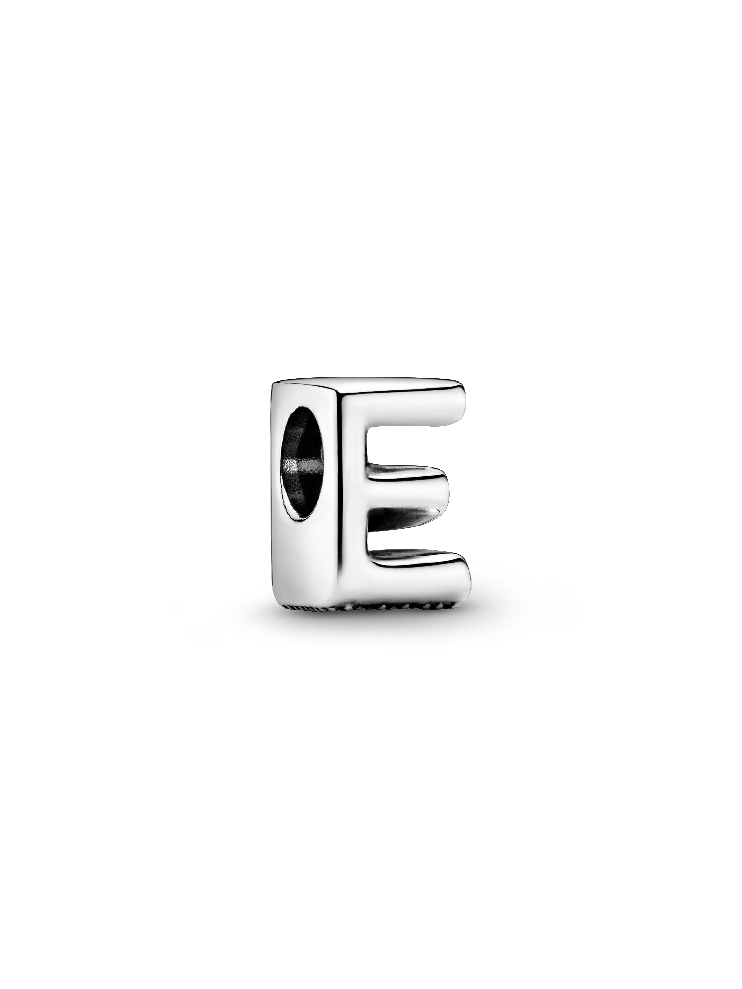 Charm en plata de ley Letra E