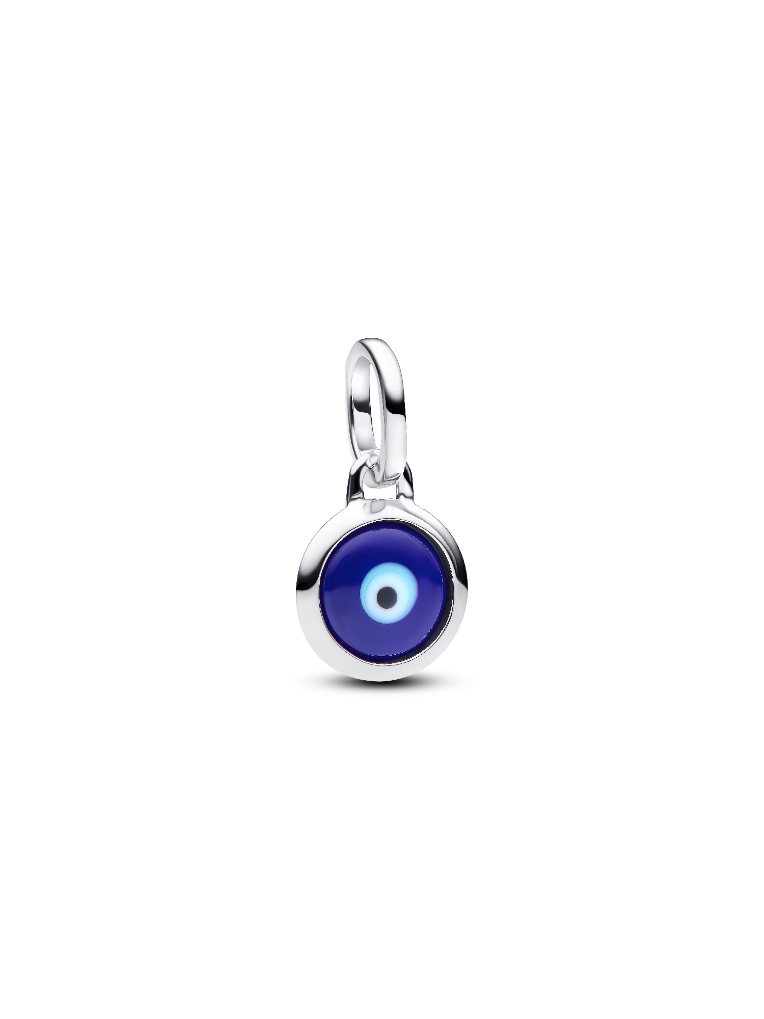 Charm Mini Colgante Grabable Ojo Turco Cristal de Murano