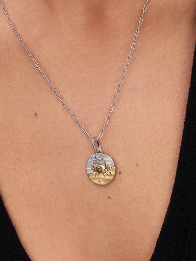 Charm Medallón Zodiaco Cáncer