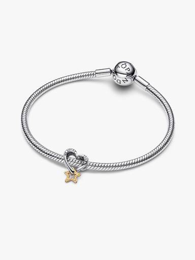 Charm Estrella y Corazón de la Suerte