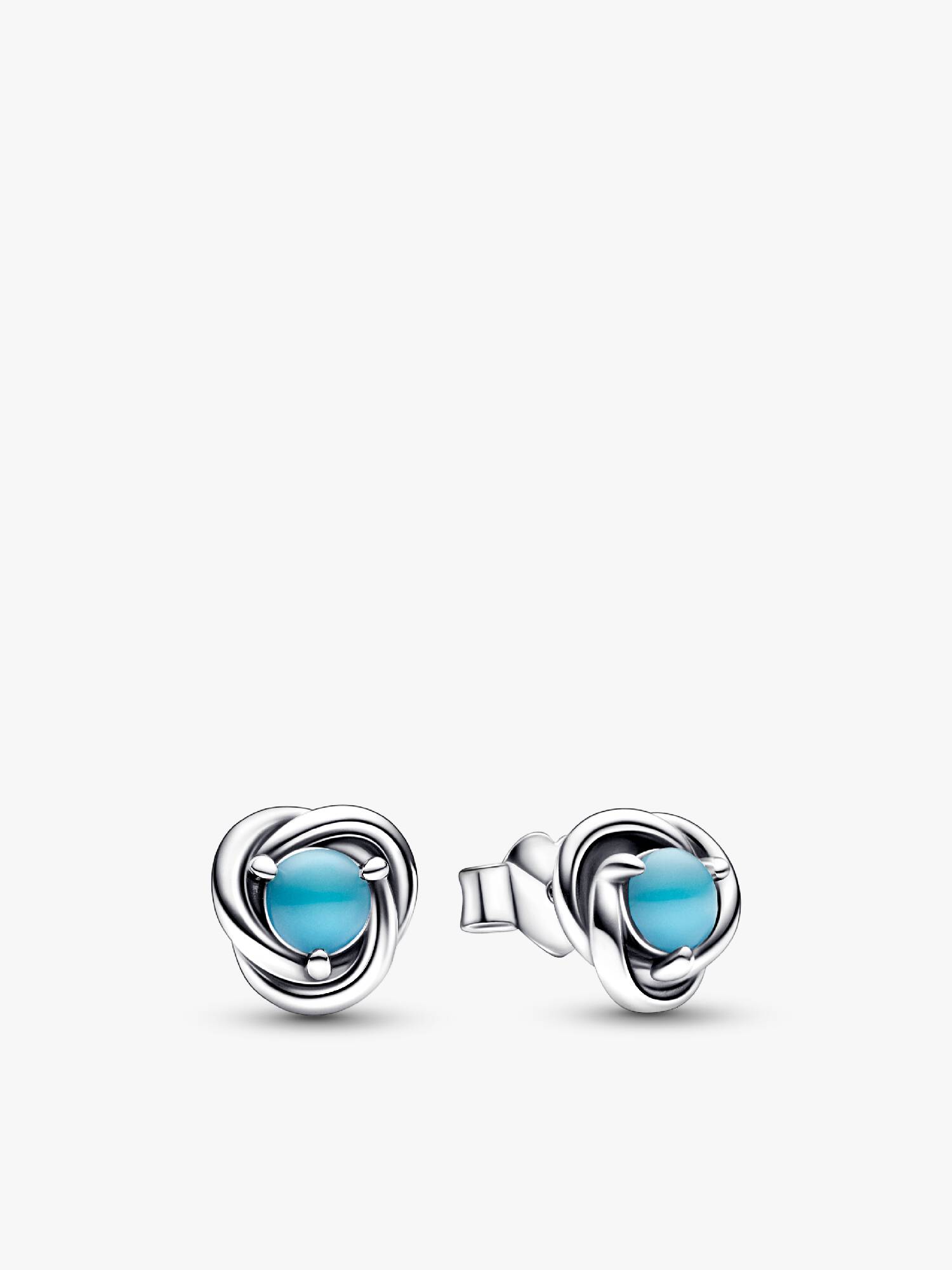 Pendientes de botón Círculo Eternity Diciembre
