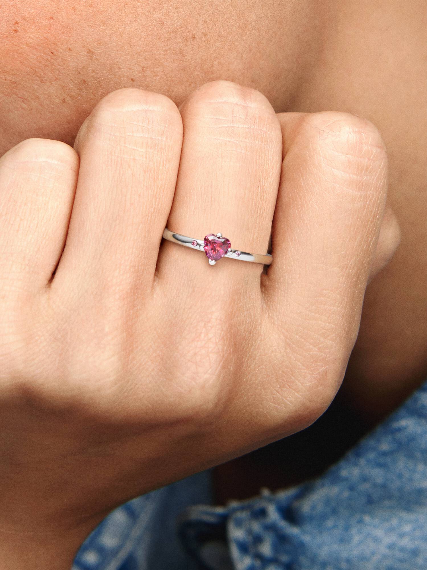 Anillo en plata de ley Tú & Yo