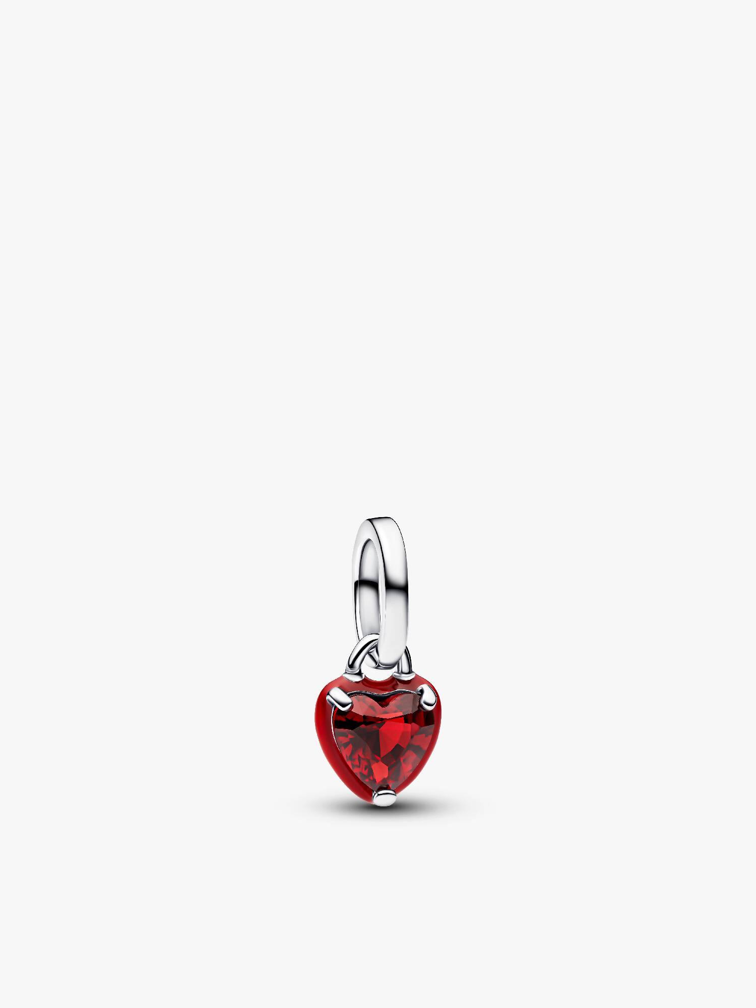 Charm Mini Colgante Corazón Chakra Rojo