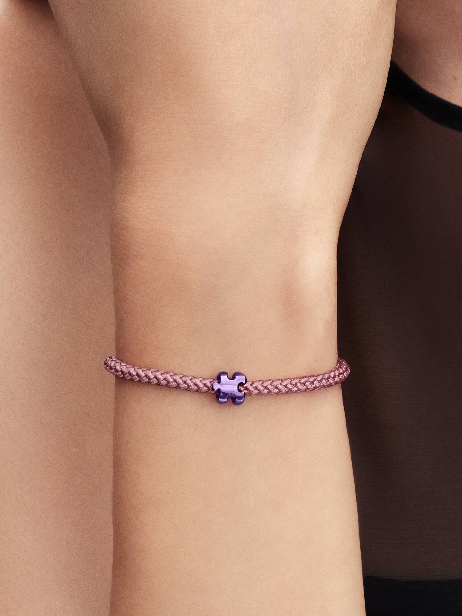 Charm Mini Pieza de Puzle Morada