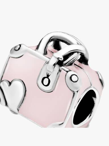 Charm en plata de ley Maleta