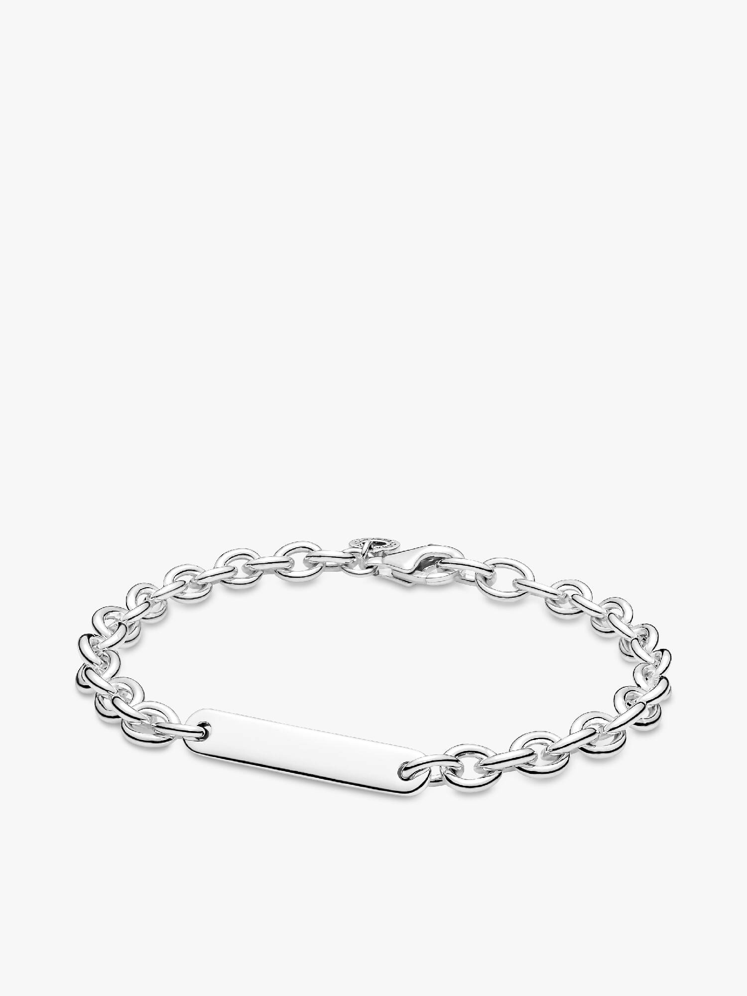 Pulsera de Eslabones con Barra Grabable