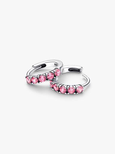 Pendientes Abrazo Rosa Claro