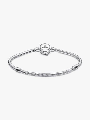 Pulsera Pandora Moments Cadena de Serpiente Cierre Logo Los Vengadores de Marvel