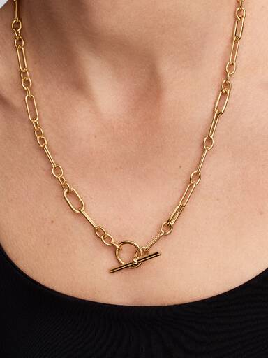 Collar en Y de Cadena de Eslabones