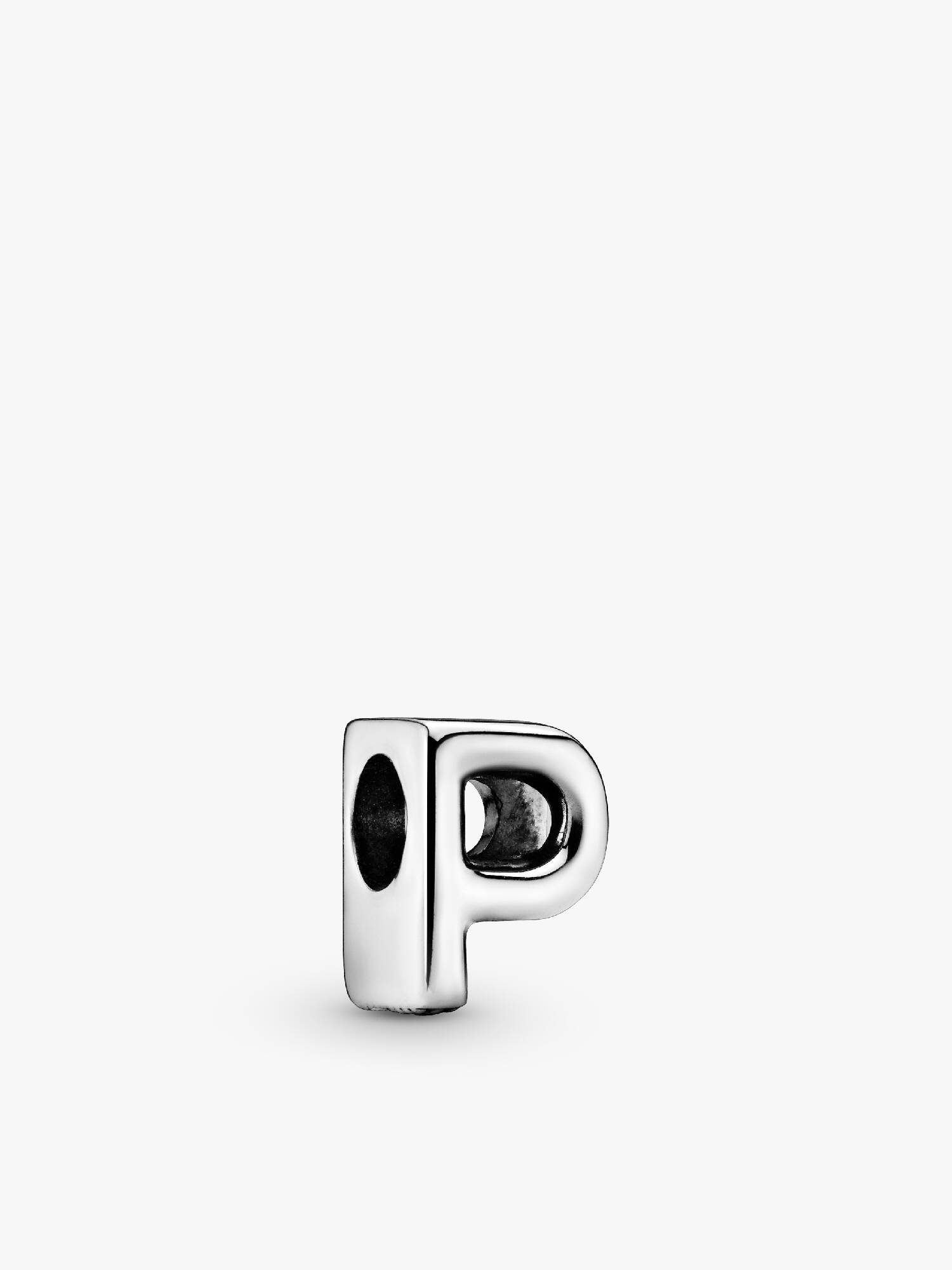 Charm en plata de ley Letra P