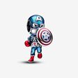 Charm Capitán América de Los Vengadores de Marvel