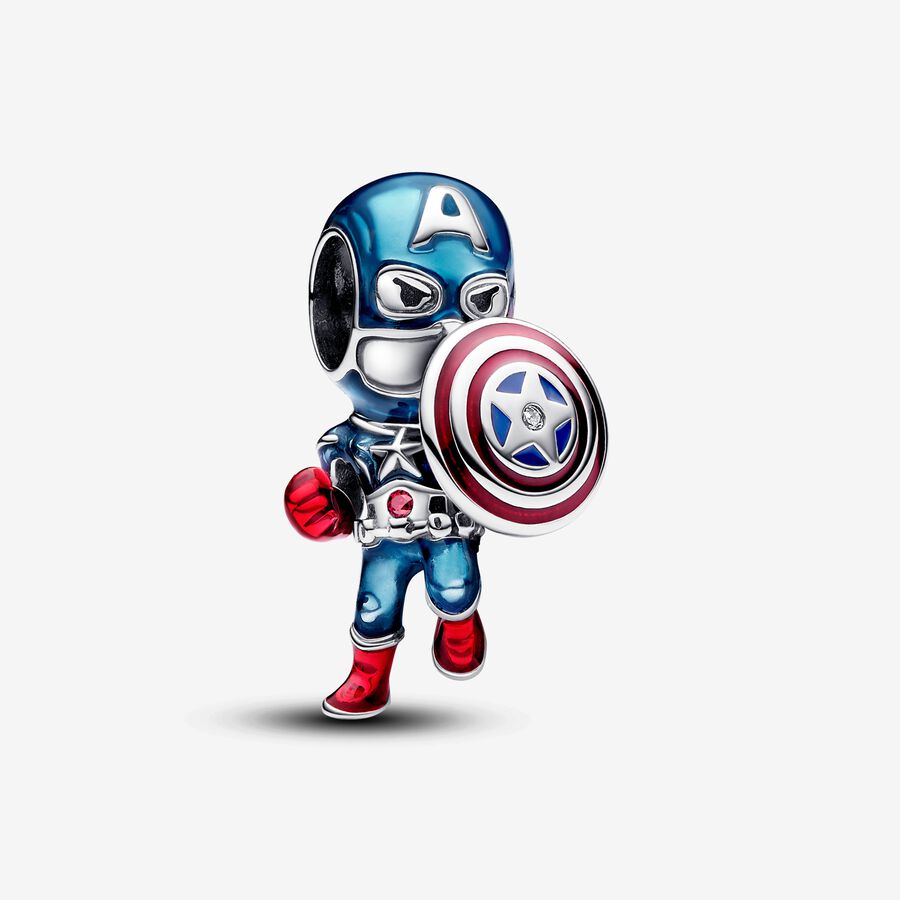 Charm Capitán América de Los Vengadores de Marvel image number 0