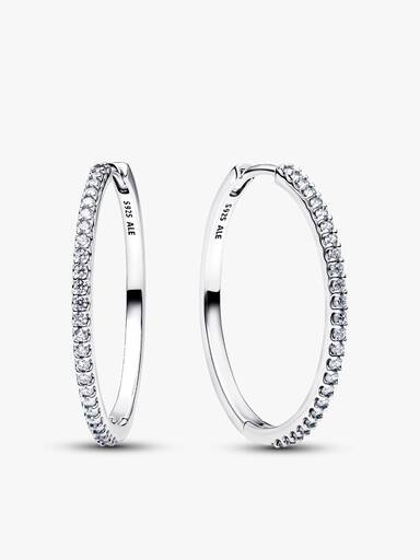 Conjunto de regalo Pendientes de Aro Brillantes