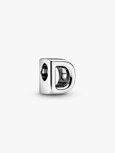 Charm en plata de ley Letra D