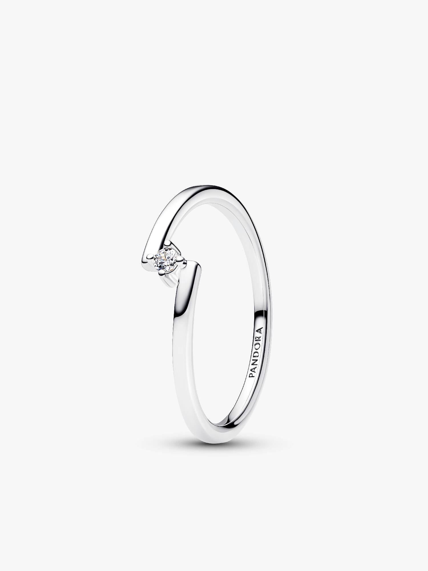 Anillo Solitario Abierto